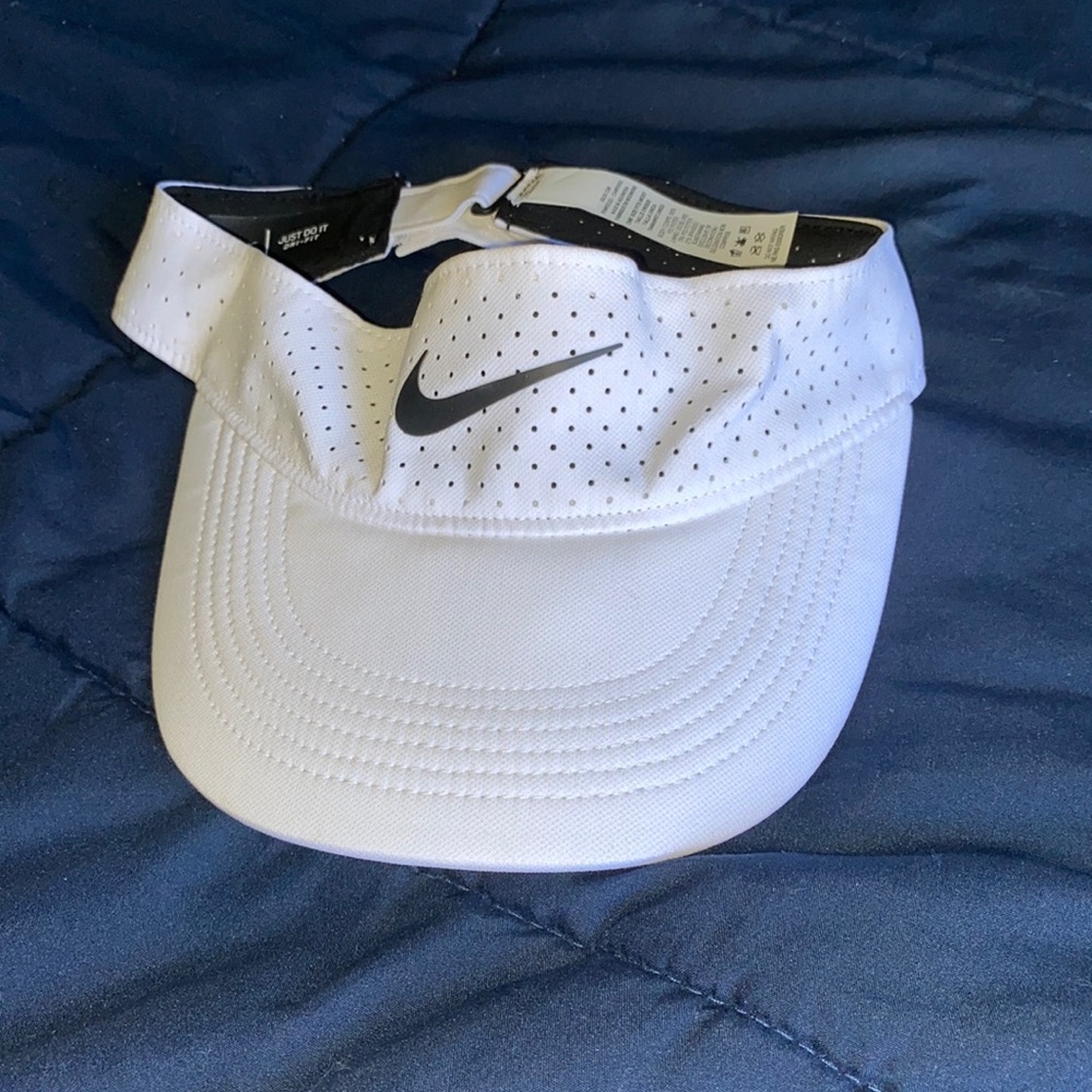 White Nike Visor